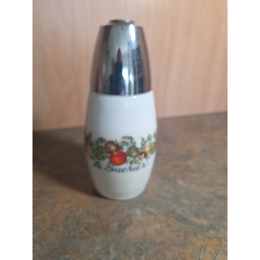 Corning Spice Of Life "Le Sucrier" Sugar shaker dispenser